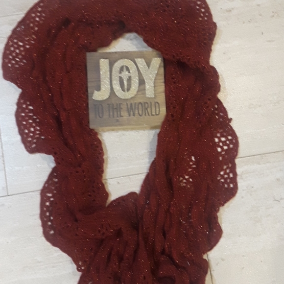 Accessories - Festive shimmery infinity scarf